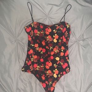 Guess floral bodysuit